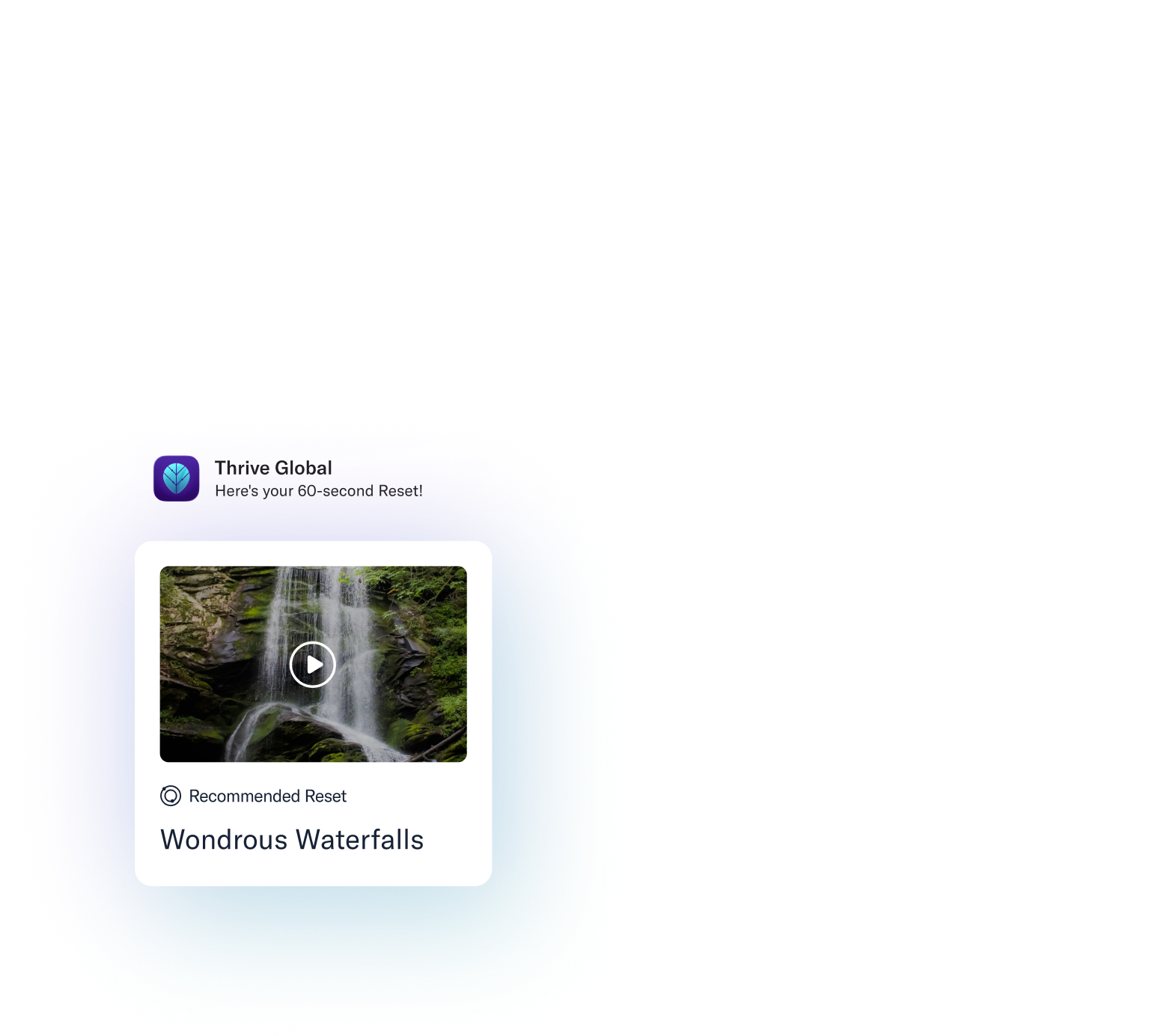 thrive reset hero notification